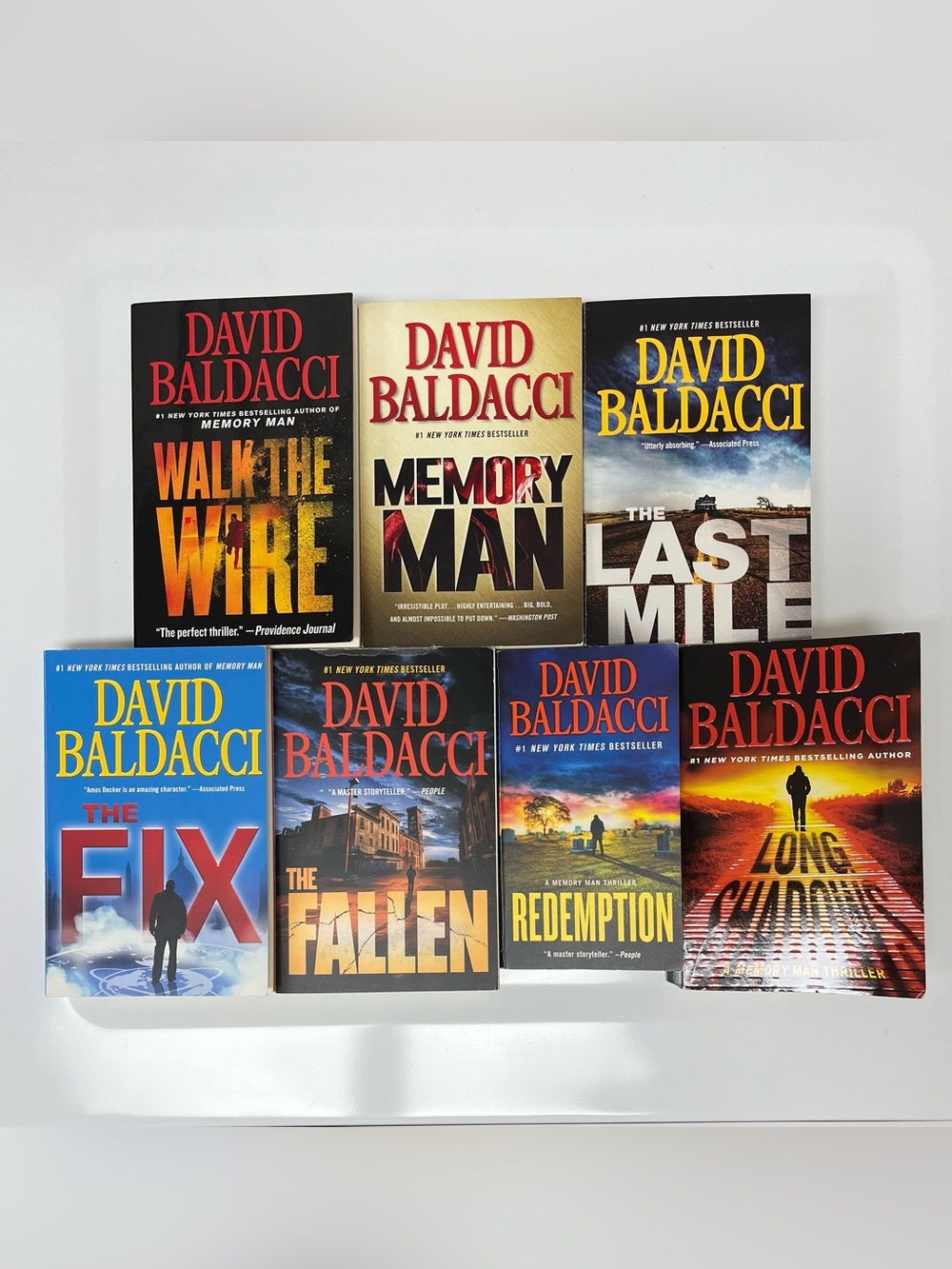 David Baldacci | Memory Man Series, paperback